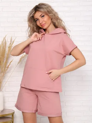 Аргентина(пудра) костюм р.44  хлопок 80%, п/э 15%, лайкра 5%