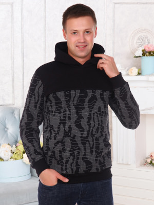Рик(штрих) Толстовка р.46 70% хлопок,30% пэ