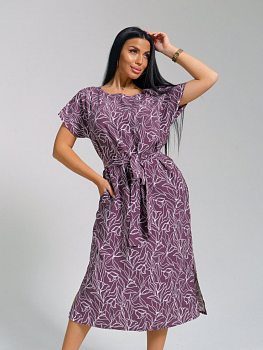 Одиссея(баклажан) платье р.58