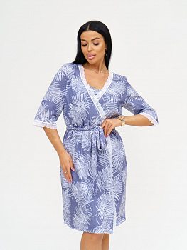 Изольда(джинс) пеньюар р.50