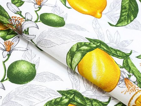 Скатерть "Lemon" рогожка
