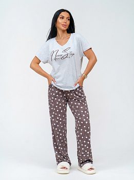 Фиеста(горох) пижама р.56