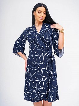Ариадна(белый узор) пеньюар р.48