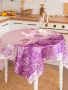 Розовый фламинго Скатерть+салфетка 30*30(6шт) трикот