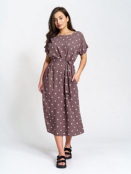 Одиссея(мокко) платье р.48