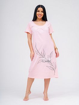 Дарина(пудра) сорочка ноч. р.60