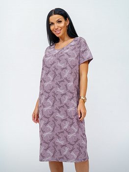 Ульяна(какао) сорочка ноч. р.60